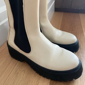 other stories white chelsea boots